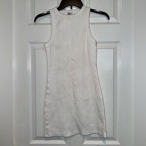 knee length dresses for ladies Que Sera Long Sleeve Mini Dress Cream